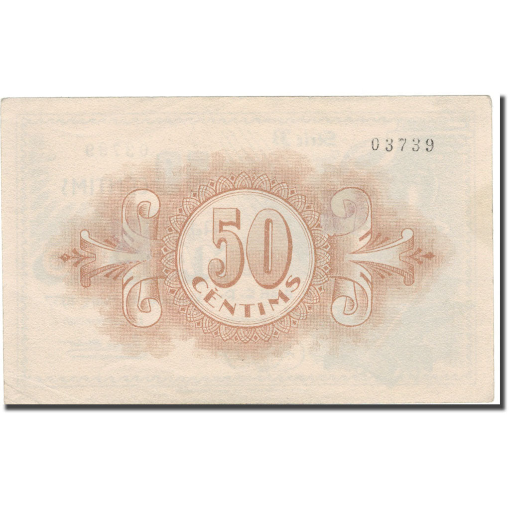 Banknote, Spain, MATARO, 50 Centimos, personnage, 1937, 1937, UNC(63)