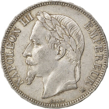 Second Empire, 5 Francs Napoléon III tête laurée