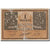 Biljet, Spanje, 1 Peseta, valeur faciale, 1937, 1937, TB+