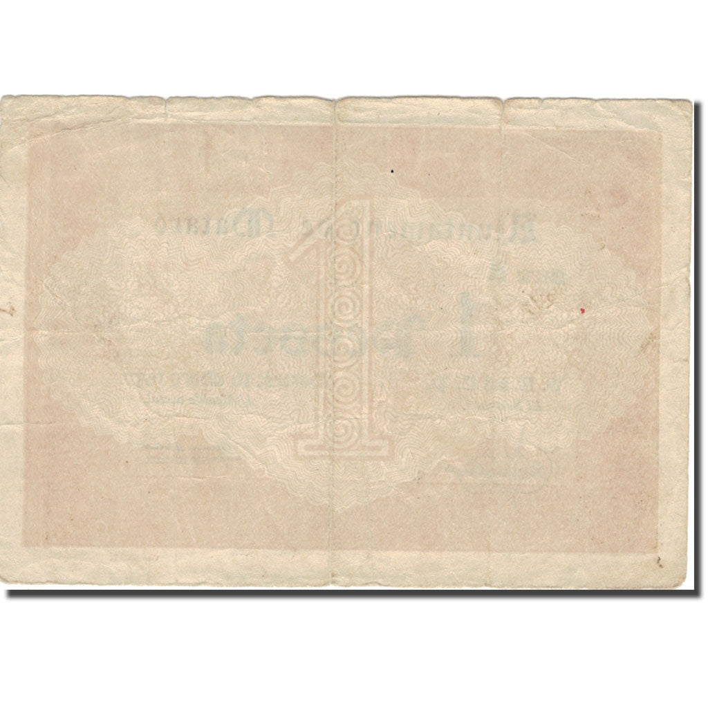 Nota, Espanha, 1 Peseta, valeur faciale, 1937, 1937, EF(40-45)