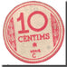 Banknot, Hiszpania, 10 Centimes, valeur faciale, 1937, 1937, AU(55-58)