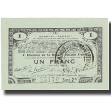 France, 70 Communes, 1 Franc, 1915, UNC(60-62), Pirot:62-79