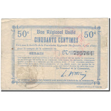 France, Saint-Quentin, 50 Centimes, EF(40-45), Pirot:02-1949