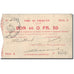 Francia, Chauny, 50 Centimes, 1915, BB, Pirot:02-479