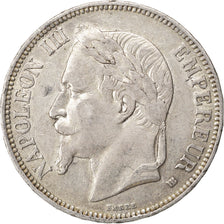 FRANCE, Napoléon III, 5 Francs, 1868, Strasbourg, KM #799.2, EF(40-45), Silver,