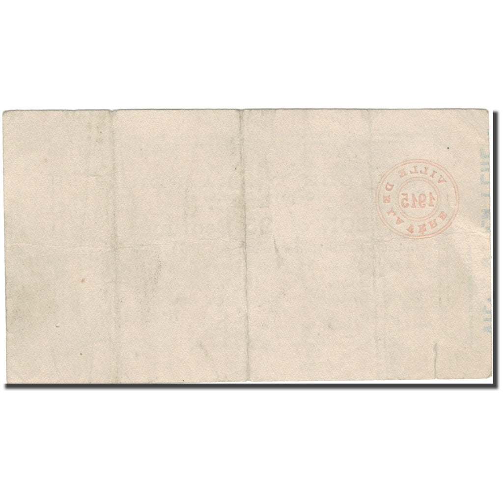 Francia, LA FÈRE, 25 Centimes, 1915, BB, Pirot:02-806