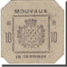 Francia, MOUVAUX, 10 Centimes, BB, Pirot:59-3092