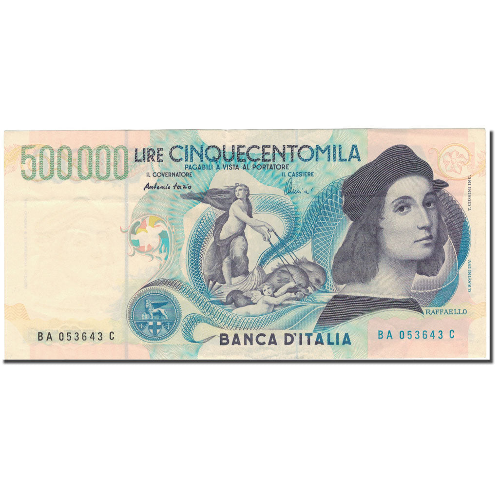 Banknote, Italy, 500,000 Lire, 1997, 1997-05-06, KM:118, UNC(63)