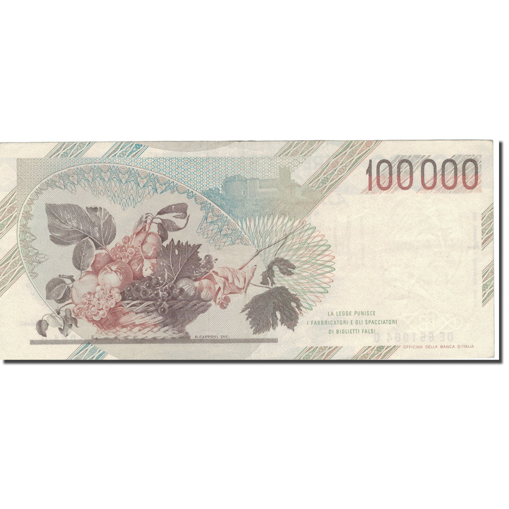Banknote, Italy, 100,000 Lire, 1983, 1983-09-01, KM:110b, EF(40-45)