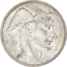 Coin, Belgium, 50 Francs, 50 Frank, 1954, EF(40-45), Silver, KM:137