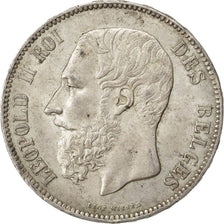 Monnaie, Belgique, Leopold II, 5 Francs, 5 Frank, 1873, SUP, Argent, KM:24