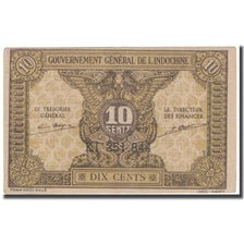 Banknote, FRENCH INDO-CHINA, 10 Cents, Undated (1942), KM:89a, AU(50-53)