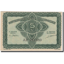 Banknote, FRENCH INDO-CHINA, 5 Cents, KM:88a, EF(40-45)