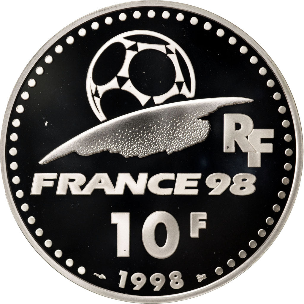 Vème République, 10 Francs La Coupe du Monde 1998