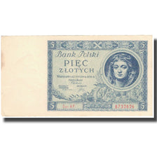 Billet, Pologne, 5 Zlotych, 1930, 1930-01-02, KM:72, TB