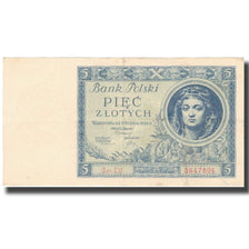 Billet, Pologne, 5 Zlotych, 1930, 1930-01-02, KM:72, TB