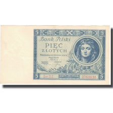 Banconote, Polonia, 5 Zlotych, 1930, 1930-01-02, KM:72, MB