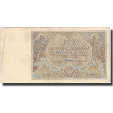 Billet, Pologne, 10 Zlotych, 1929, 1929-07-20, KM:69, TB
