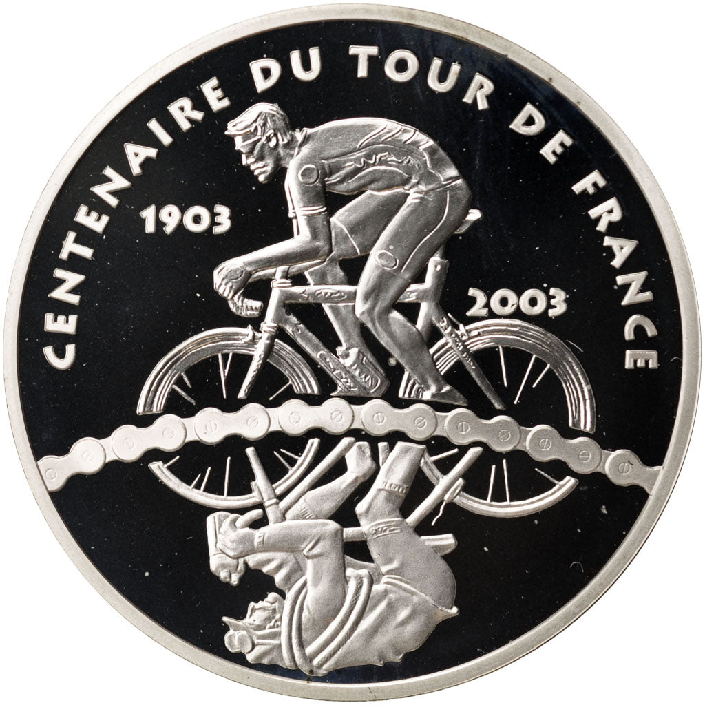 Vème République, 1,50 Euro Centenaire du Tour de France 2003