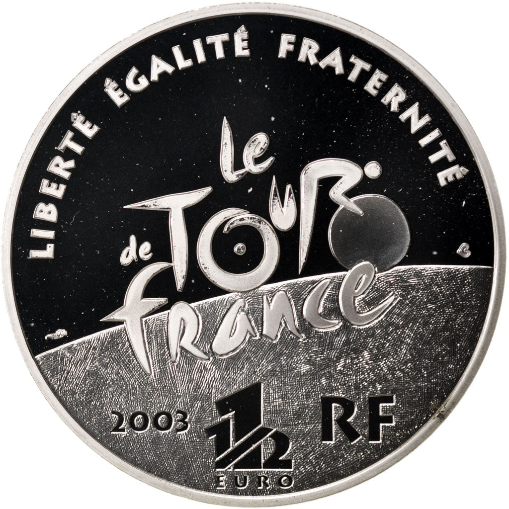 Vème République, 1,50 Euro Centenaire du Tour de France 2003