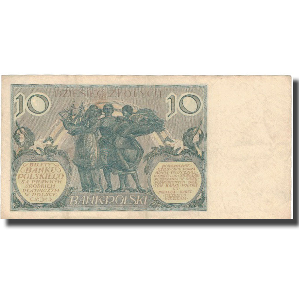 Billet, Pologne, 10 Zlotych, 1929, 1929-07-20, KM:69, TB