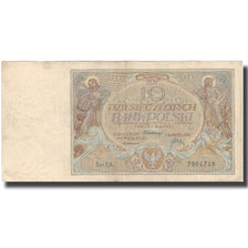 Geldschein, Polen, 10 Zlotych, 1929, 1929-07-20, KM:69, S