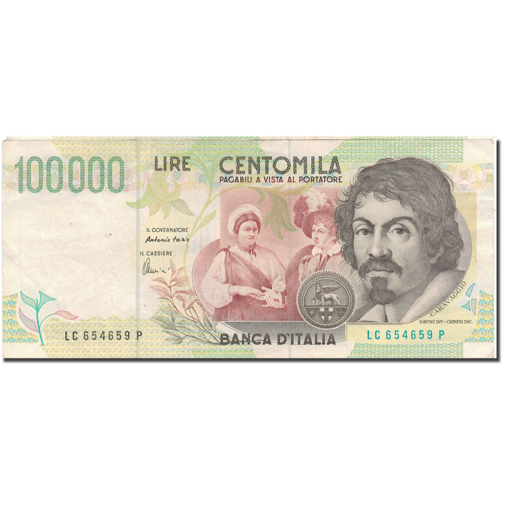 Banknote, Italy, 100,000 Lire, 1994, 1994-05-06, KM:117a, EF(40-45)