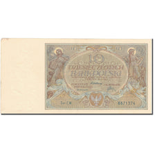 Banconote, Polonia, 10 Zlotych, 1929, 1929-07-20, KM:69, MB