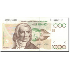 Banknote, Belgium, 1000 Francs, Undated (1980-96), KM:144a, AU(55-58)