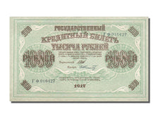 Russia, 1000 Rubles, 1917, KM #37, UNC(63), 016427