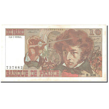 France, 10 Francs, Berlioz, 1978, 1978-07-06, TTB+, Fayette:63.24a, KM:150c