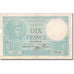 Frankreich, 10 Francs, Minerve, 1939, platet strohl, 1939-07-06, SGE+