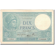 Francia, 10 Francs, Minerve, 1939, 1939-02-02, MB, Fayette:7.1, KM:84