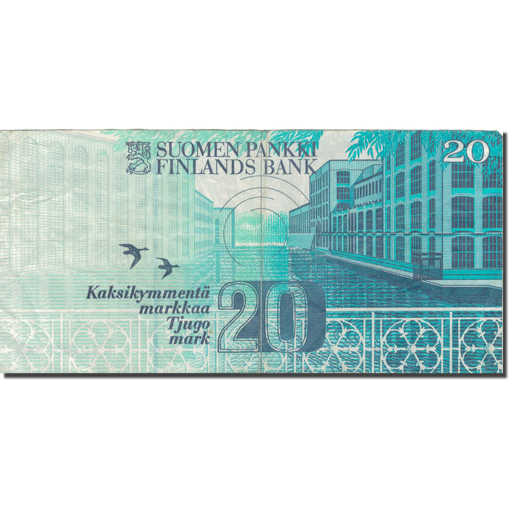 Banknote, Finland, 20 Markkaa, 1993, 1993, KM:123, VF(20-25)