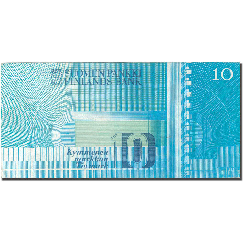 Banknote, Finland, 10 Markkaa, 1986, 1986, KM:113a, VF(20-25)