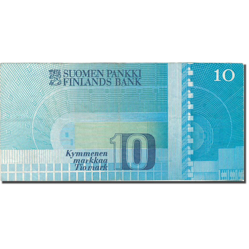 Billet, Finlande, 10 Markkaa, 1986, 1986, KM:113a, TB