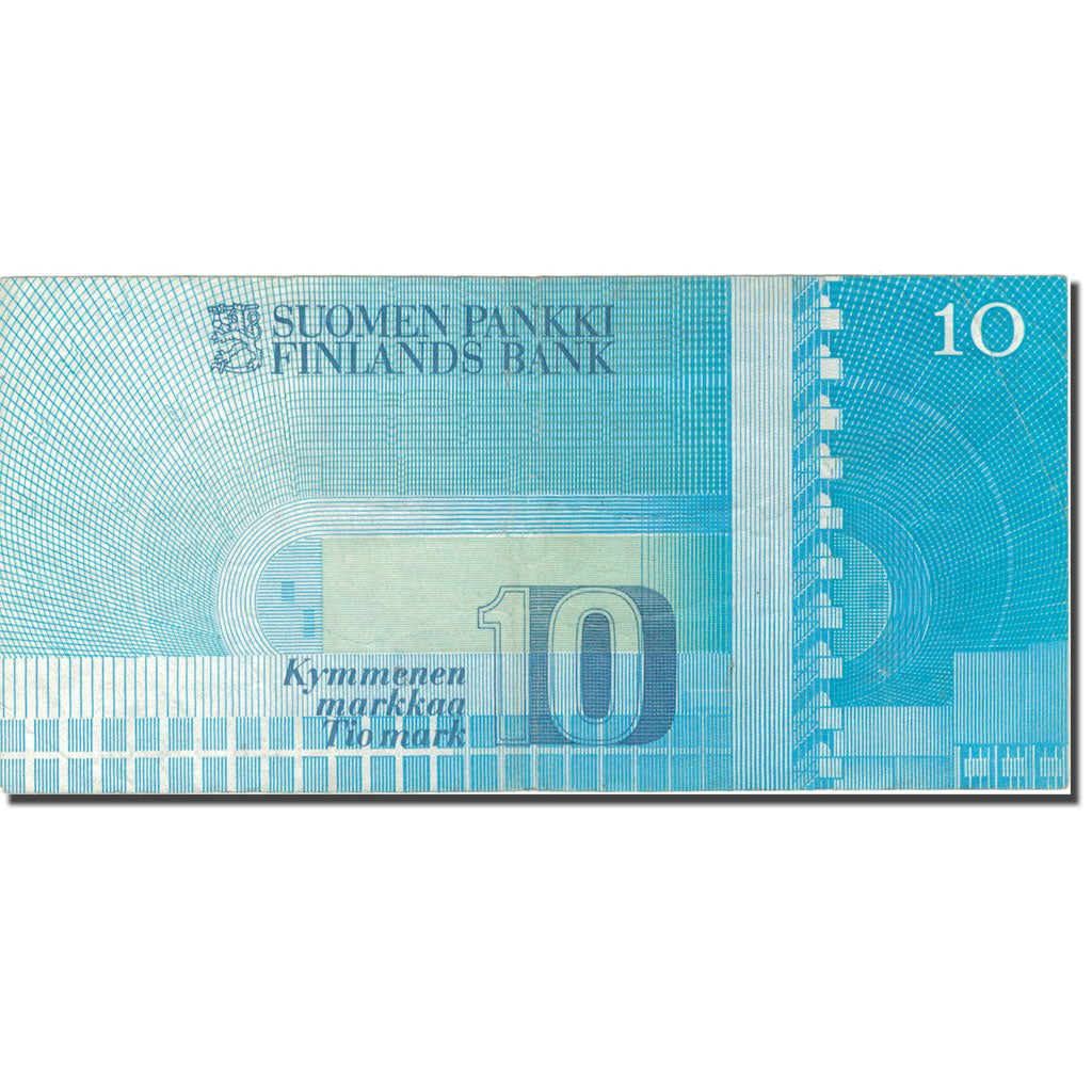 Banconote, Finlandia, 10 Markkaa, 1986, 1986, KM:113a, MB