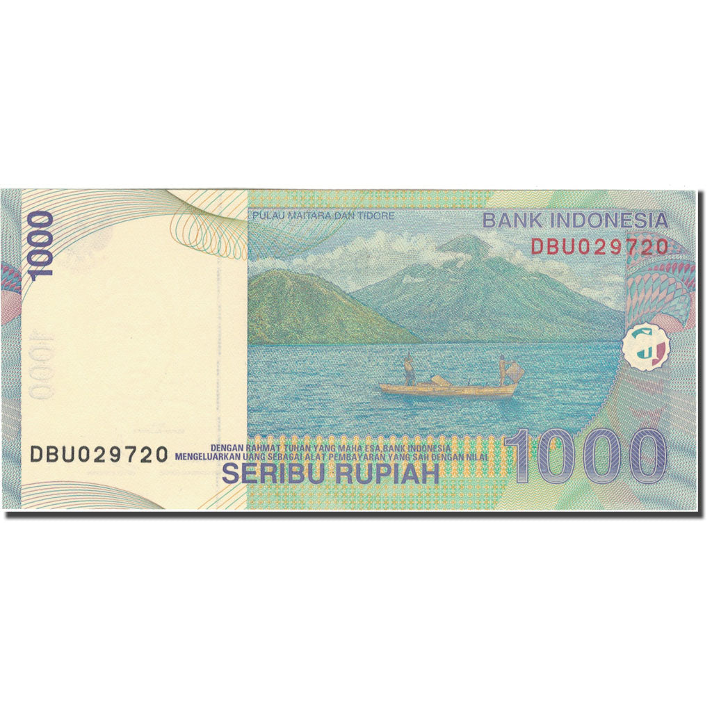 Banknote, Indonesia, 1000 Rupiah, 2000, 2000, KM:141a, UNC(65-70)