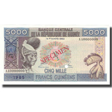 Banknote, Guinea, 5000 Francs, 1960, 1960-03-01, Specimen, KM:15a, UNC(65-70)