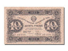 Russia, 10 Rubles, 1923, KM #158, AU(55-58), AB.2030