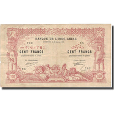 Billet, Côte française des Somalis, 100 Francs, 1920, 1920-01-02, KM:5, TB