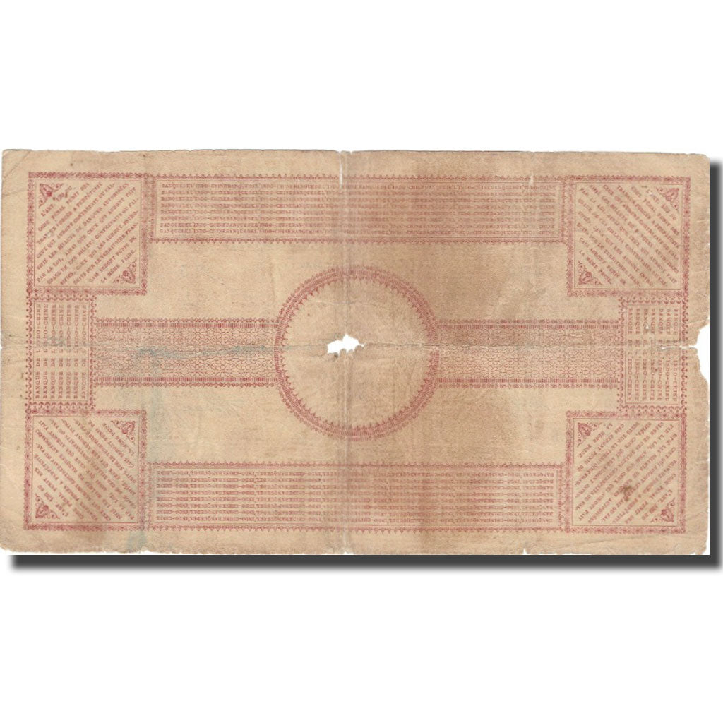 Banknote, French Somaliland, 100 Francs, 1920, 1920-01-02, KM:5, VG(8-10)