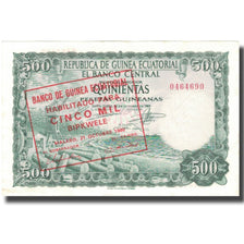 Biljet, Equatoriaal Guinea, 5000 Bipkwele on 500 Pesetas, 1980, 1980-10-21