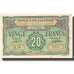 Nota, Argélia, 20 Francs, 1948, 1948-06-04, KM:103, AU(55-58)