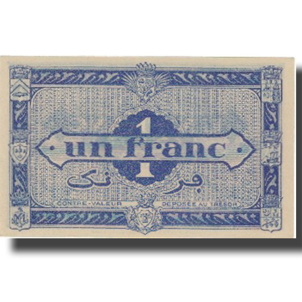 Banconote, Algeria, 1 Franc, 1944, 1944-01-31, KM:101, SPL+