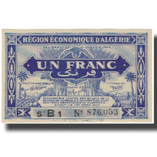 Banknote, Algeria, 1 Franc, 1944, 1944-01-31, KM:101, UNC(63)