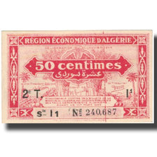 Geldschein, Algeria, 50 Centimes, 1944, 1944-01-31, KM:100, VZ