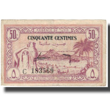 Tunisie, 50 Centimes, 1943, KM:54, 1943-07-15, TTB