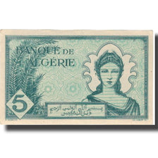 Banconote, Algeria, 5 Francs, 1942, 1942-11-16, KM:91, SPL-