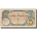 Biljet, Frans West Afrika, 5 Francs, 1926, 1926-02-17, KM:5Bc, TB